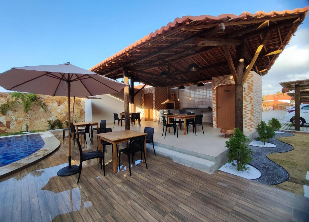 Casa Na Praia Com Piscina Луиш Корея Екстериор снимка