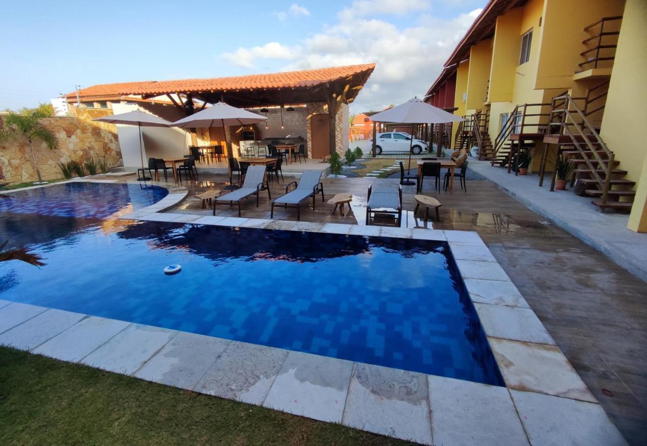 Casa Na Praia Com Piscina Луиш Корея Екстериор снимка